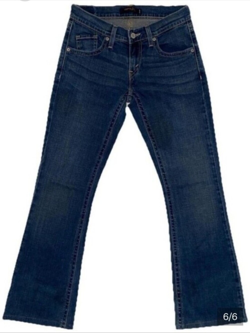 Levi's Classic Boot Cut Blue Denim Womens Jeans - Waist 30"
